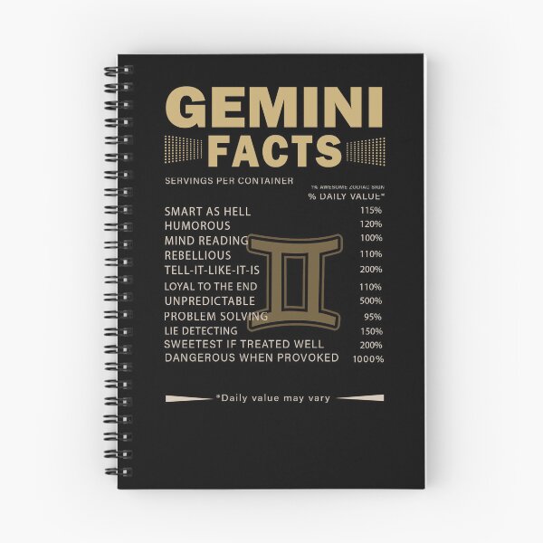 Item preview, Gemini Facts Zodiac Sign Astrology designed and sold by MAGLOFF12.