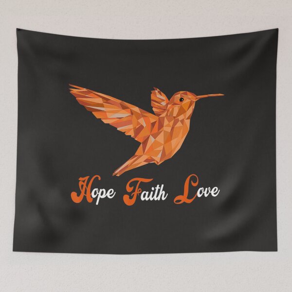 Item preview, HummingBird  Aml Leukemia Awareness  designed and sold by Miriam Brayan.