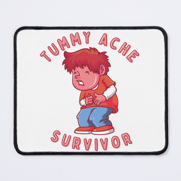 Item preview, Tummy Ache Survivor | Tummy Ache Survivor Trends | Tummy relief | Stomach Ache | Tummy Pain designed and sold by Henk GoGo T-Shirts ⭐️⭐️⭐️⭐️⭐️.
