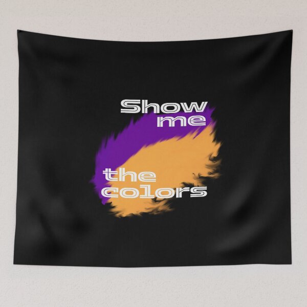 Item preview, Show me the colors purple and orange  designed and sold by RemieJames.