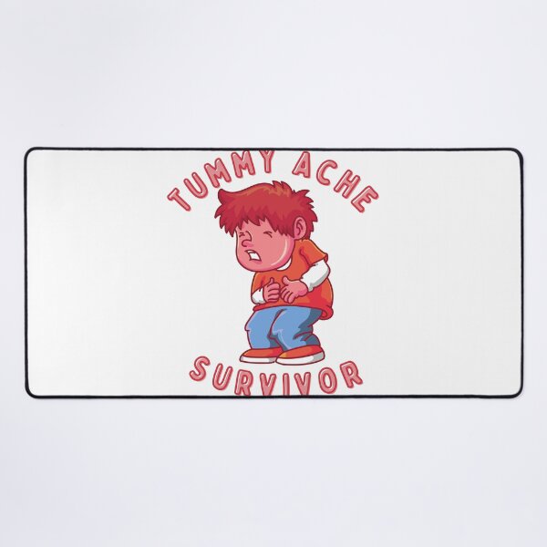Item preview, Tummy Ache Survivor | Tummy Ache Survivor Trends | Tummy relief | Stomach Ache | Tummy Pain designed and sold by Henk GoGo T-Shirts ⭐️⭐️⭐️⭐️⭐️.