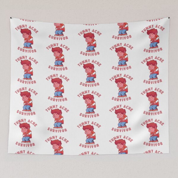 Item preview, Tummy Ache Survivor | Tummy Ache Survivor Trends | Tummy relief | Stomach Ache | Tummy Pain  designed and sold by Henk GoGo T-Shirts ⭐️⭐️⭐️⭐️⭐️.