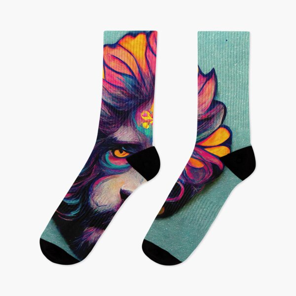 Item preview, Majestic Psychedelic Lion No. 3 designed and sold by WolfPack-Art.