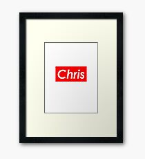 Chris Supreme Framed Print