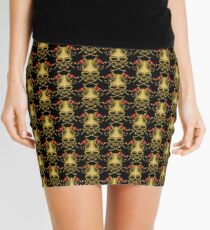 Skull Axe Mini Skirt