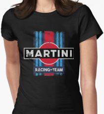 Martini Racing Team Retro Women's Fitted T-Shirt