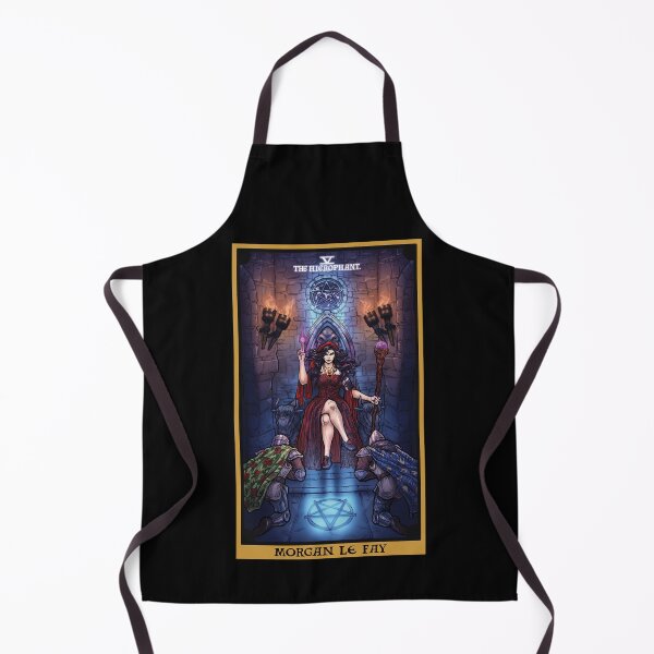 Artikelvorschau, Morgan Le Fay Die Hierophant-Tarot-Karte entworfen und verkauft von TheGhoulishGarb.