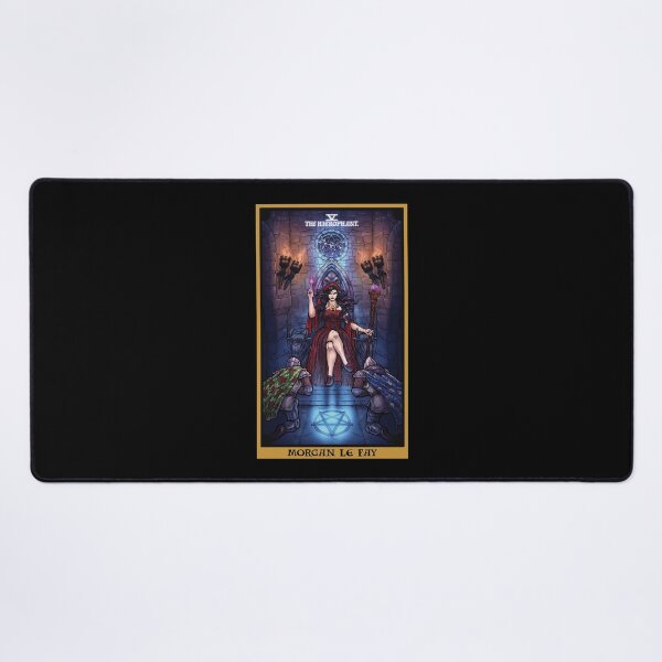 Artikelvorschau, Morgan Le Fay Die Hierophant-Tarot-Karte entworfen und verkauft von TheGhoulishGarb.