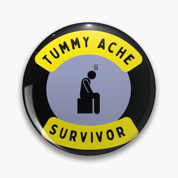 Item preview, Tummy Ache Survivor | Tummy Ache Survivor Trends | Tummy relief | Stomach Ache | Tummy Pain  designed and sold by Henk GoGo T-Shirts ⭐️⭐️⭐️⭐️⭐️.