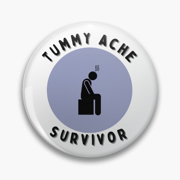 Item preview, Tummy Ache Survivor | Tummy Ache Survivor Trends | Tummy relief | Stomach Ache | Tummy Pain  designed and sold by Henk GoGo T-Shirts ⭐️⭐️⭐️⭐️⭐️.