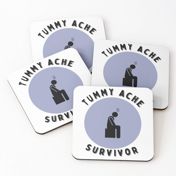 Item preview, Tummy Ache Survivor | Tummy Ache Survivor Trends | Tummy relief | Stomach Ache | Tummy Pain  designed and sold by Henk GoGo T-Shirts ⭐️⭐️⭐️⭐️⭐️.