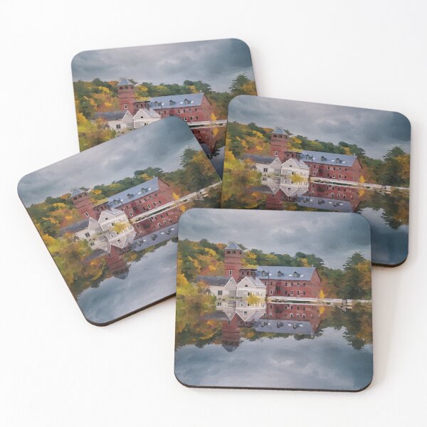 Item preview, Clouds Reflecting on Yarmouth Lake - Watercolour Style designed and sold by WWWC2288.