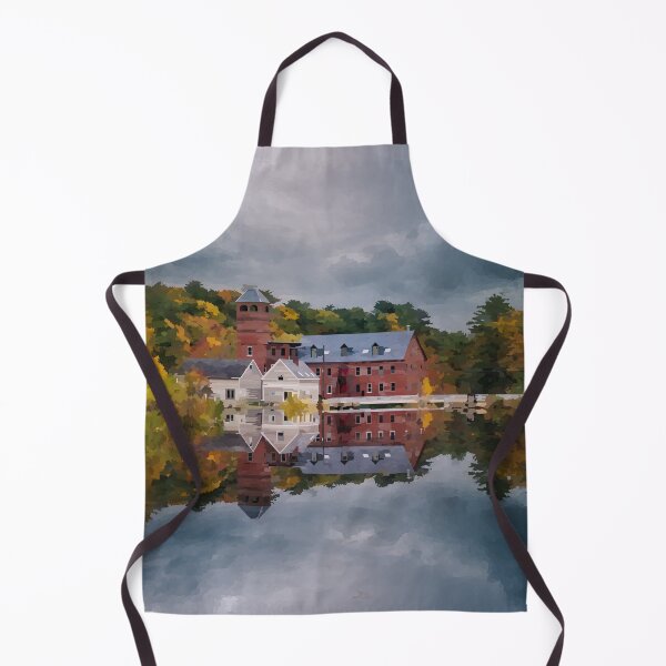 Item preview, Clouds Reflecting on Yarmouth Lake - Watercolour Style designed and sold by WWWC2288.