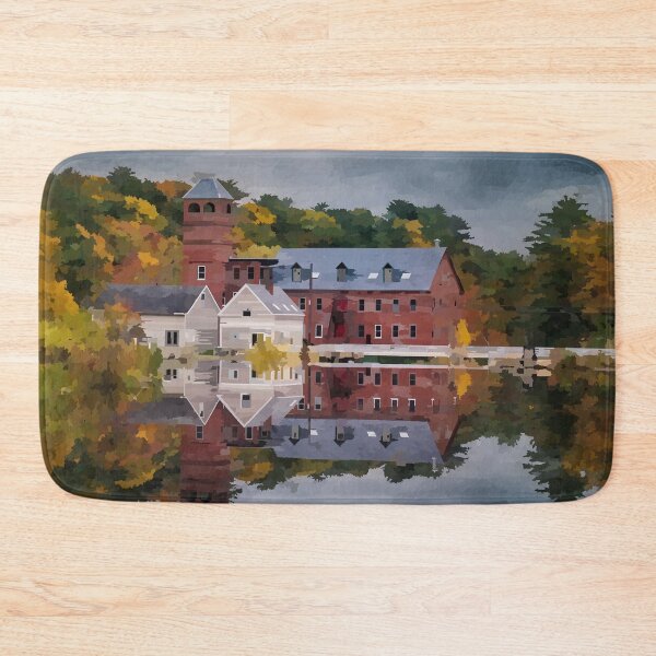 Item preview, Clouds Reflecting on Yarmouth Lake - Watercolour Style designed and sold by WWWC2288.