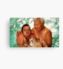 Nick is me Canvas Print