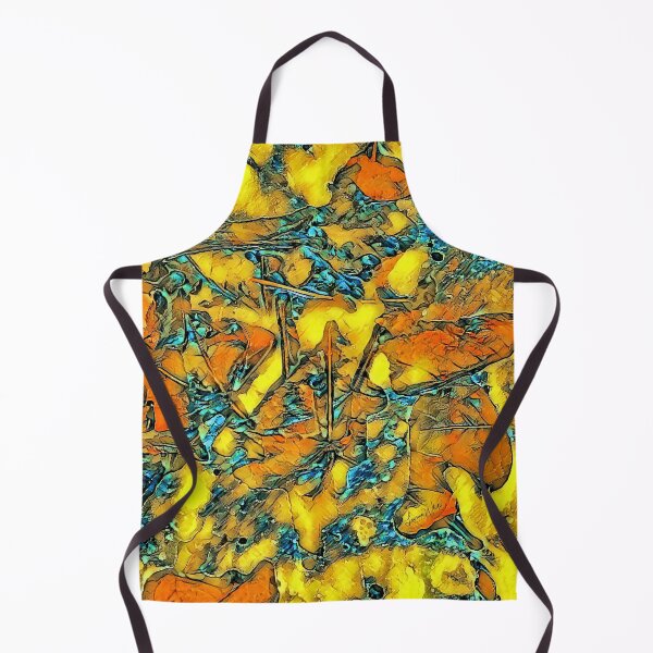 Item preview, Desert Streams - Warm Tones with Cyan Highlight - Pattern, Design. Impression  designed and sold by Lawrence White.