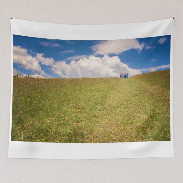 Item preview, People on the Hill Painterly designed and sold by PhotoArt by Joan Carroll.