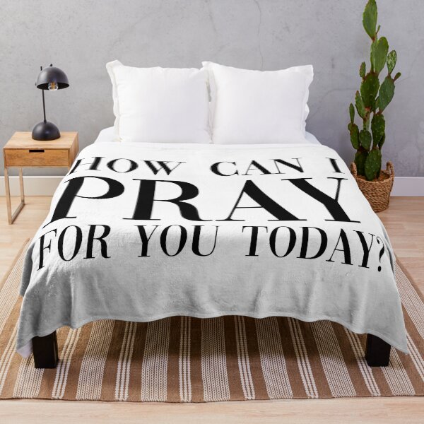 Item preview, How Can I Pray For You Today Christianity Quote designed and sold by allysmar.