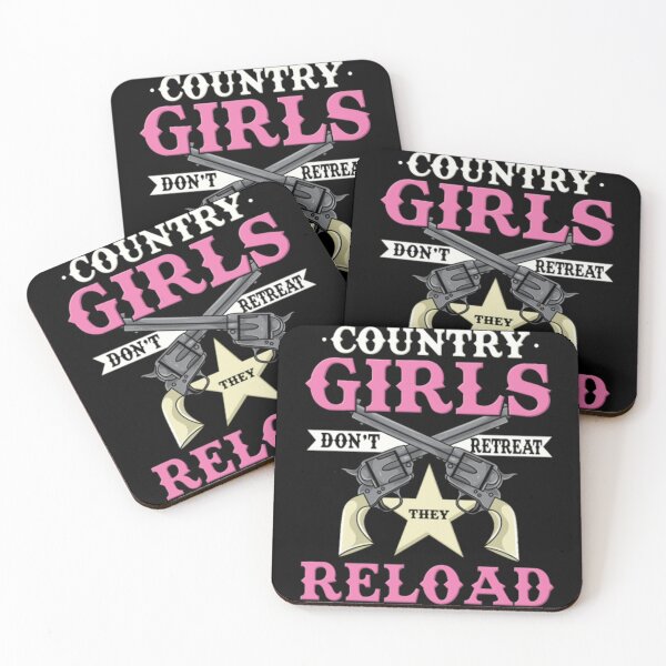 Item preview, Funny Country Girls Don't Retreat - Gun Loving designed and sold by NathanVrij.
