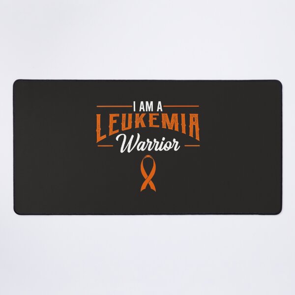 Item preview, I Am A Leukemia Warrior Blood Cancer Awareness Orange Ribbon  designed and sold by Miriam Brayan.