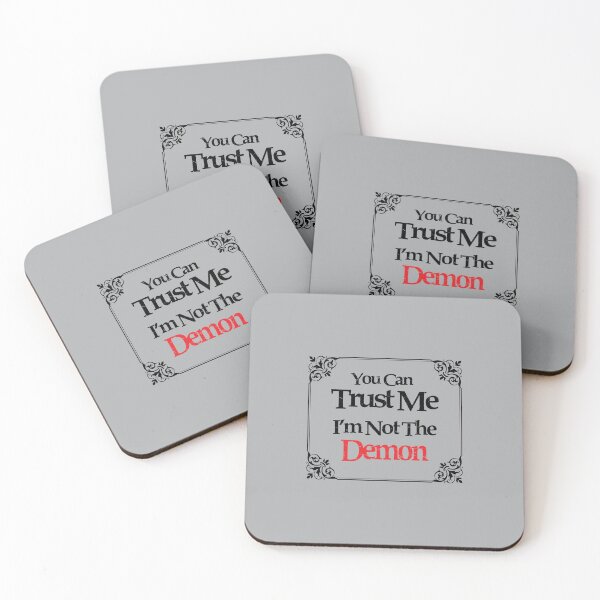 Item preview, You Can Trust Me - I’m Not the Demon - BotC - Black Text designed and sold by geekyT.