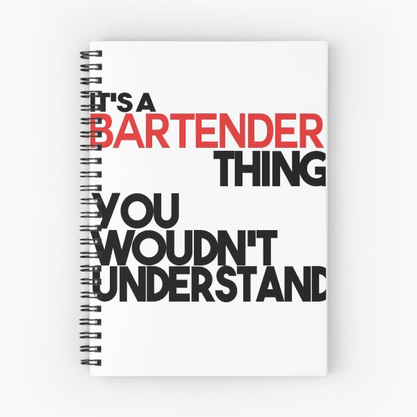 Item preview, It's A Bartender Thing Art Design designed and sold by Panda Branda.