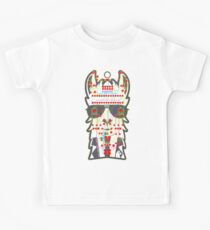 llama-tipping AVR Badge - Dark Kids Tee