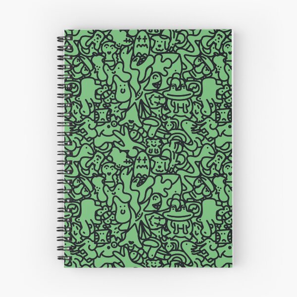 Item preview, Doodles pattern 2 green designed and sold by Jrfiguer7.
