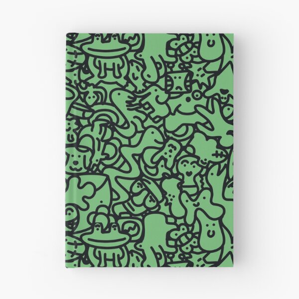 Item preview, Doodles pattern 2 green designed and sold by Jrfiguer7.