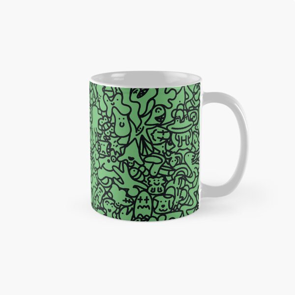 Item preview, Doodles pattern 2 green designed and sold by Jrfiguer7.