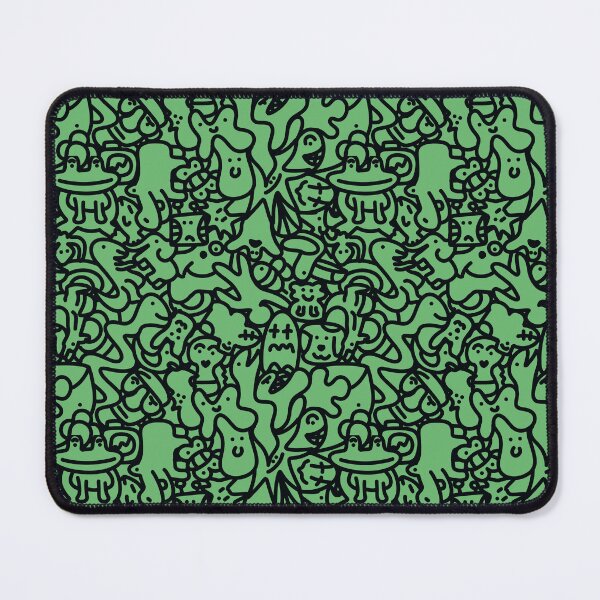 Item preview, Doodles pattern 2 green designed and sold by Jrfiguer7.
