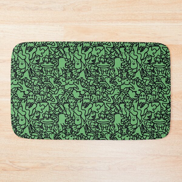 Item preview, Doodles pattern 2 green designed and sold by Jrfiguer7.