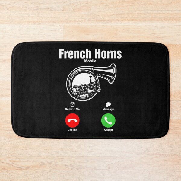Item preview, French Horns Mobile Tshirt designed and sold by NathanVrij.
