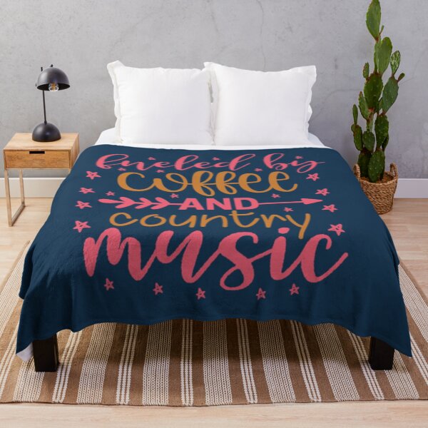 Item preview, Fueled by coffee and country music designed and sold by NathanVrij.