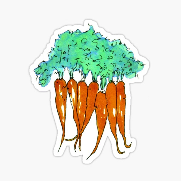 Carrots Sticker