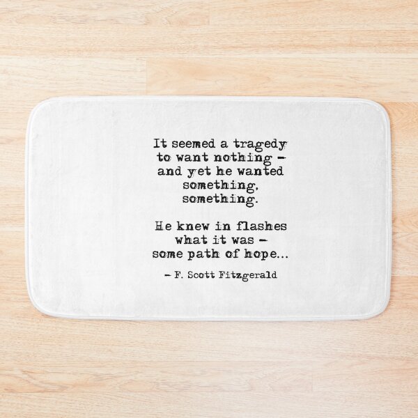 Item preview, Some path of hope - Fitzgerald quote designed and sold by peggieprints.