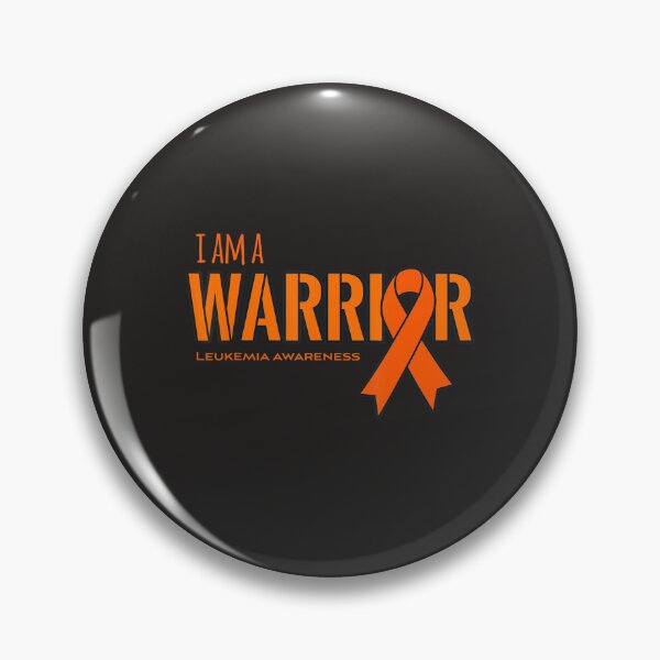 Item preview, I am a Warrior Leukemia Cancer Awareness  designed and sold by Miriam Brayan.