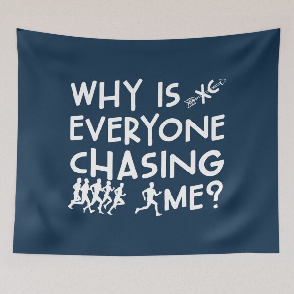 Item preview, Funny Cross Country Running Team Why Is Everyone designed and sold by NathanVrij.