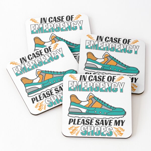 Item preview, Funny I Love Running Quote Save My Shoes designed and sold by NathanVrij.