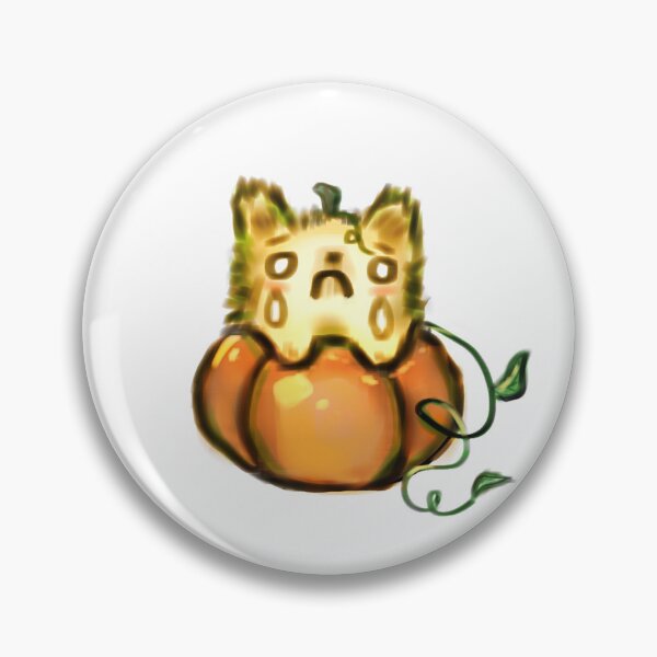 Item preview, Scared Lil' Pumpkin Cat designed and sold by etqtay.