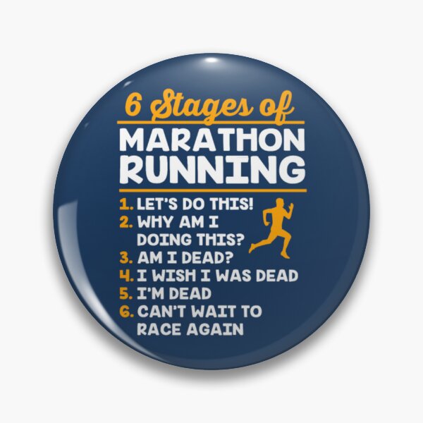 Item preview, Funny Runner 6 Stages Of Marathon Running designed and sold by NathanVrij.