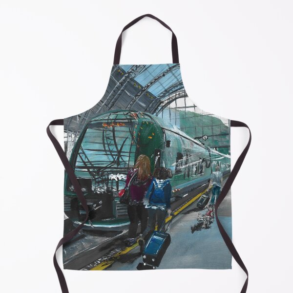 Item preview, Inside Railway station designed and sold by Rina Arling.