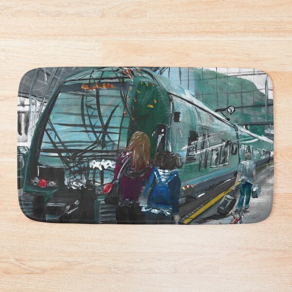 Item preview, Inside Railway station designed and sold by Rina Arling.