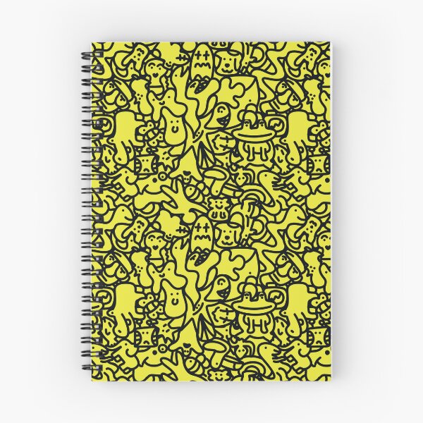 Item preview, Doodles pattern 2 yellow designed and sold by Jrfiguer7.