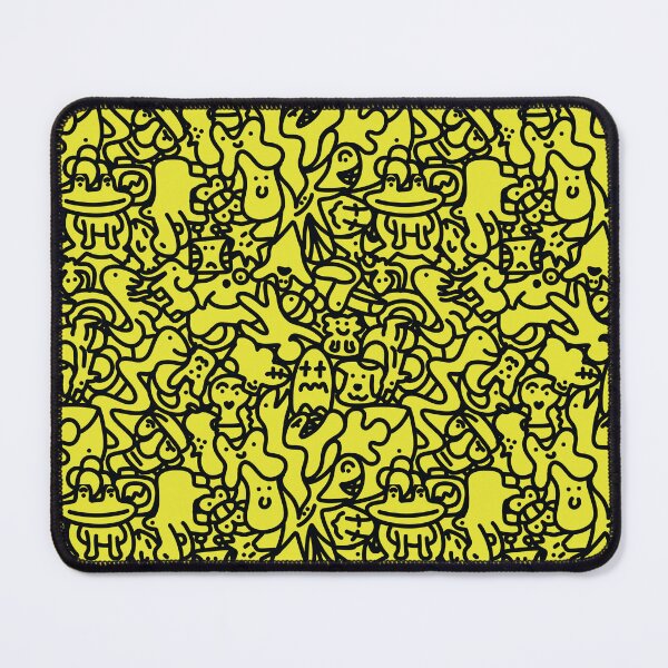Item preview, Doodles pattern 2 yellow designed and sold by Jrfiguer7.