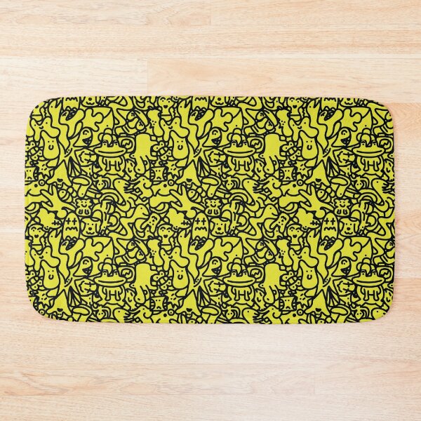 Item preview, Doodles pattern 2 yellow designed and sold by Jrfiguer7.