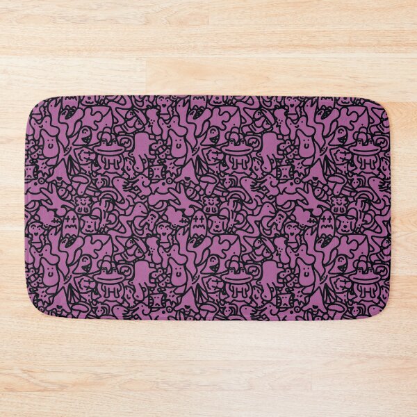 Item preview, Doodles pattern 2 purple designed and sold by Jrfiguer7.