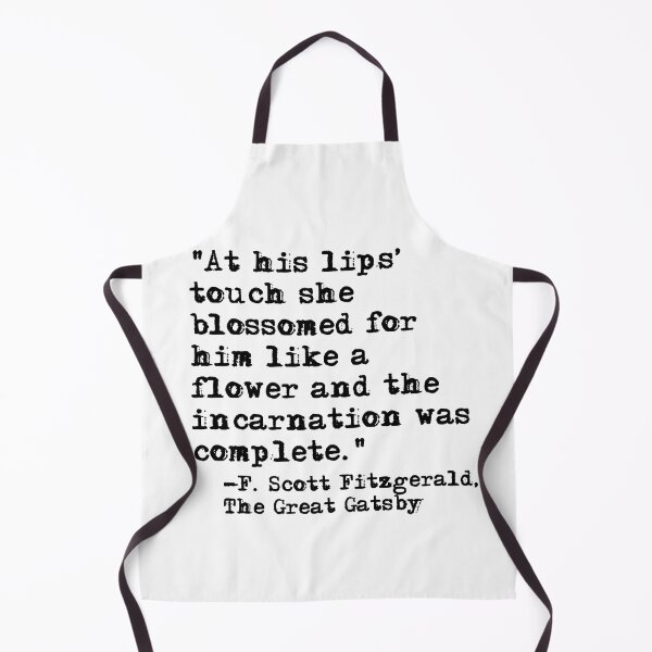 Item preview, She blossomed for him - Fitzgerald quote designed and sold by peggieprints.