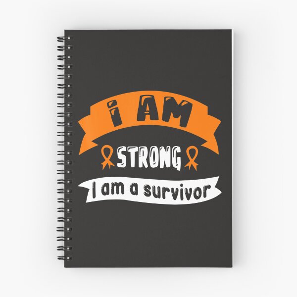 Item preview, I Am Strong I Am A Survivor  Leukemia Cancer Awareness  designed and sold by Miriam Brayan.