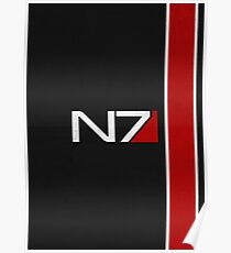 N7 Iconic Design Poster